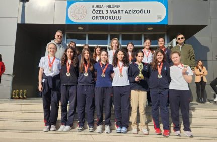 YILDIZ KIZ VOLEYBOL TAKIMIMIZDAN GURUR VEREN ŞAMPİYONLUK