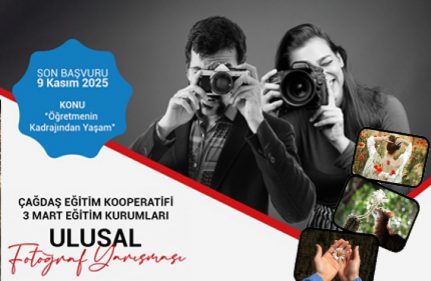 ÇEK 3 MART EĞİTİM KURUMLARI ULUSAL FOTOĞRAF YARIŞMASI BAŞVURULARI BAŞLADI