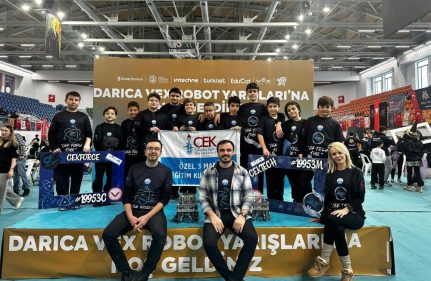 VEX IQ ROBOTİK YARIŞMASINDA GURUR DOLU BAŞARI