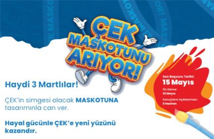 ÇEK MASKOTUNU ARIYOR